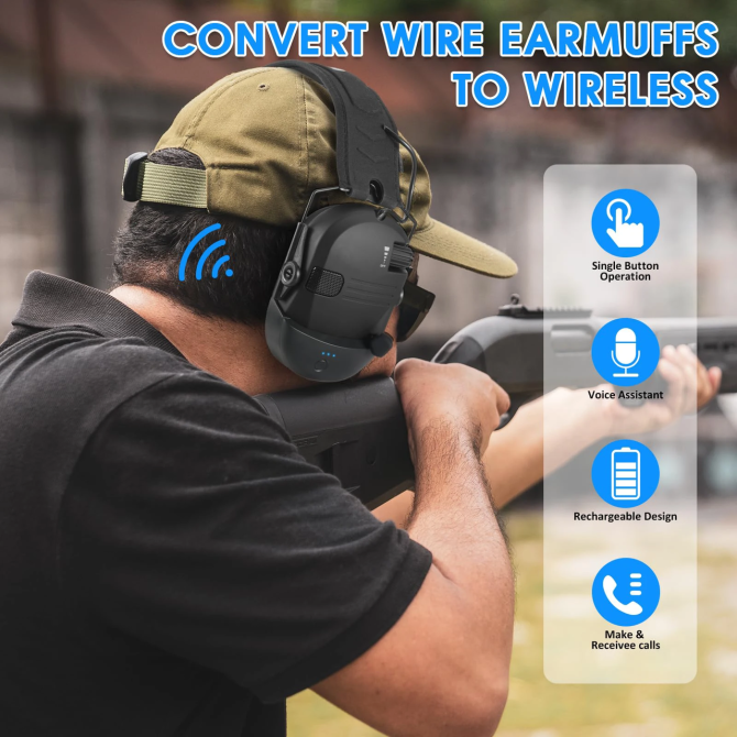 Bluetooth адаптер 5.1 для активних навушників Walkers Вінниця - фото 8