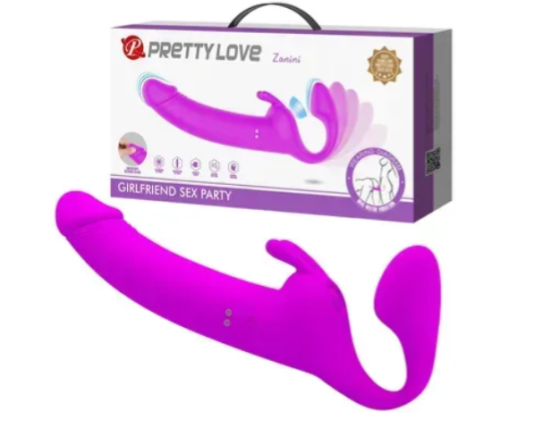 Безремінний вібрострапон Pretty Love - ZANINI, BW-040171 Sex Aura Київ