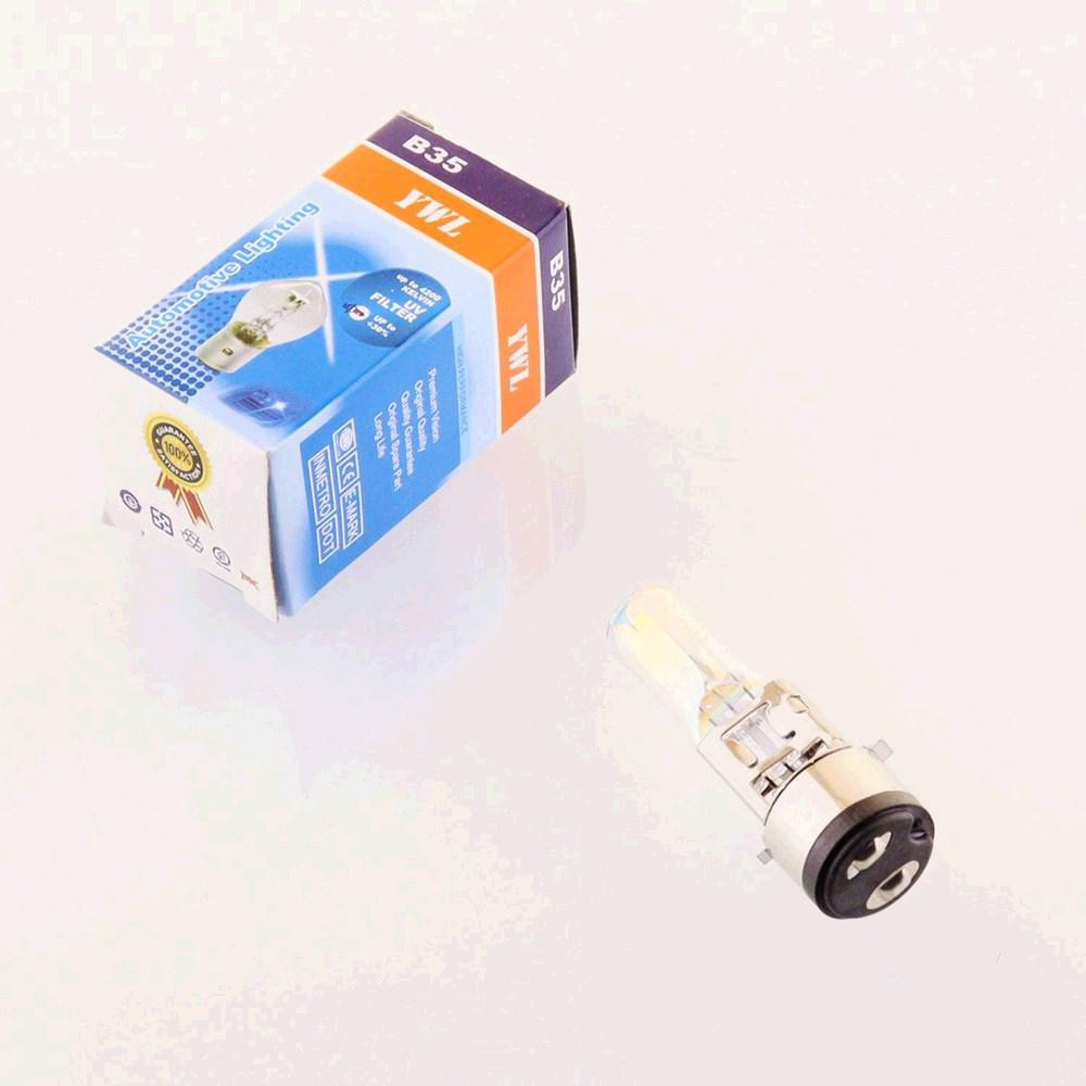 Лампа BA20D (2 вуса) 12V 50W/50W (хамелеон райдужний) YWL Київ - фото 1