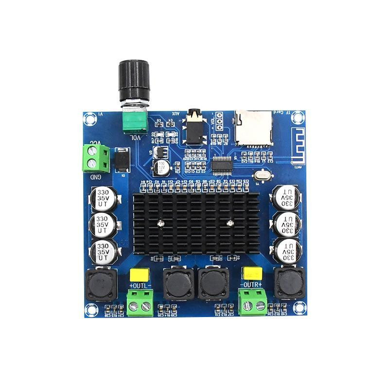 Стерео усилитель звука 2x100Вт с Bluetooth и MicroSD Киев - изображение 3