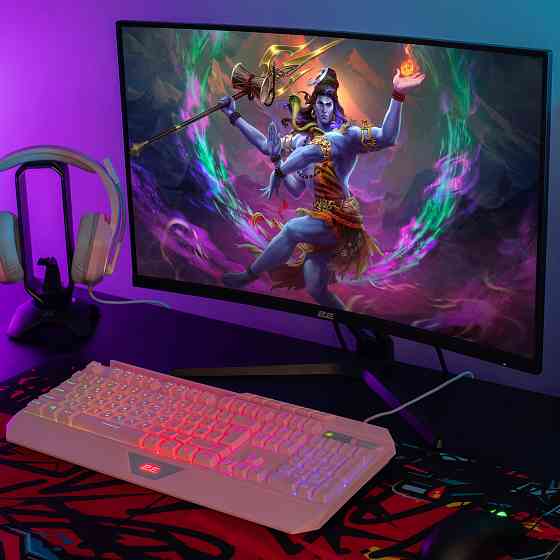 Монітор 2E GAMING 27" R2723BV HDMI, DP, MM, VA, 165Hz, 6ms, CURVED, FreeSync Київ
