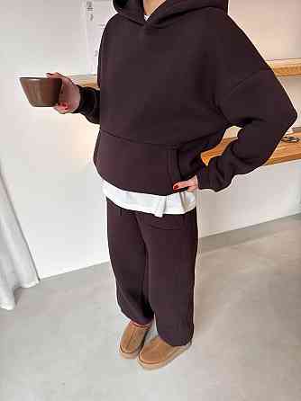 Жіночий теплий костюм Шоколадний 42/46 Харків