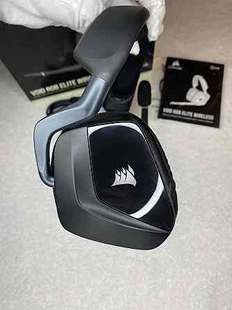 Беспроводная игровая гарнитура CORSAIR VOID RGB ELITE с объемным звучанием 7.1, микрофоном CA-901120 Киев