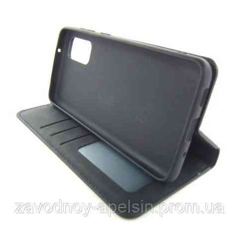 Чехол книжка Samsung A71 A715 Premium Case (черный) Одесса