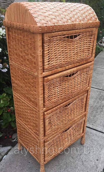 Комод плетеный на 4 ящика Киев - изображение 7