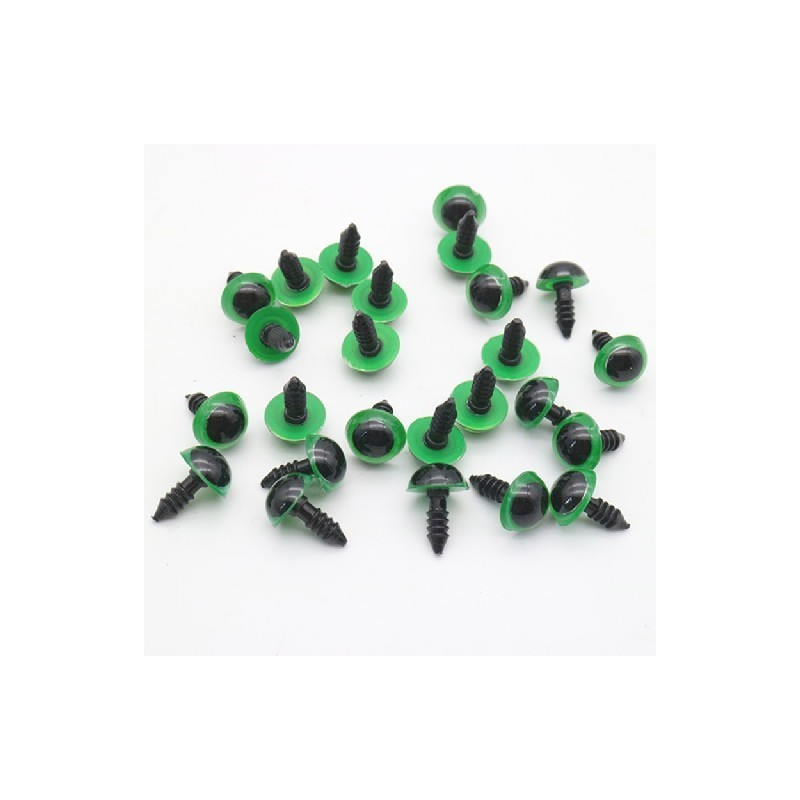 Винтовые глазки для игрушек, 100 шт, 5 цветов Киев - изображение 6