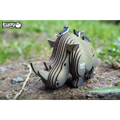 Пазл Eugy 3D Зоопарк Носорог (XEG-076) Винница - изображение 8