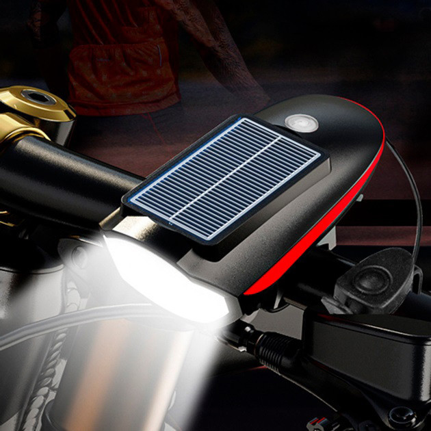 Велоліхтар із зарядкою 7599, Водонепроникний велоліхтар, Фара вело велосипедна YQ-305 для велосипедів Київ - фото 2