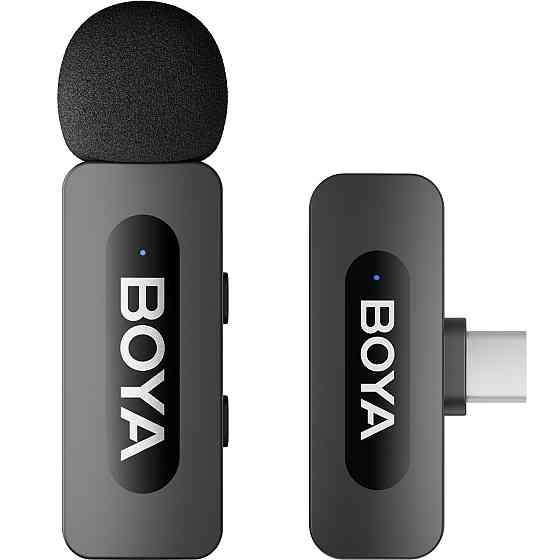 Мікрофон BOYA BY-V10 Type-C Black ( 11023 ) Харків
