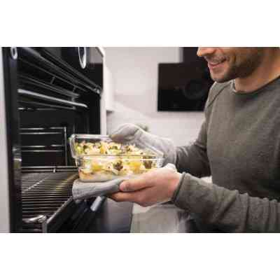 Пищевой контейнер Tefal Masterseal Glass Red 1.3 л (N1041010) Винница