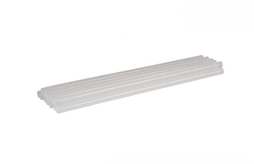 Стержни клеевые MASTERTOOL CRYSTAL 7.2х200 мм 12 шт суперпрозрачные 42-0164 Ровно - изображение 1