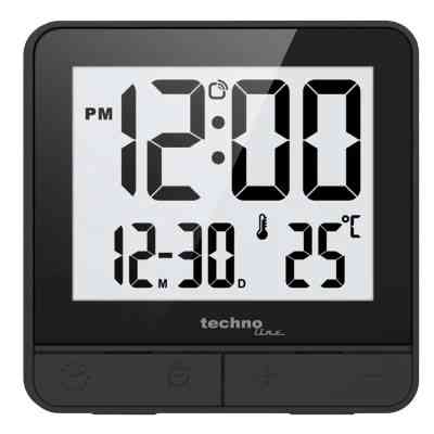 Настільний годинник Technoline WT375 Black (DAS302469) Вінниця