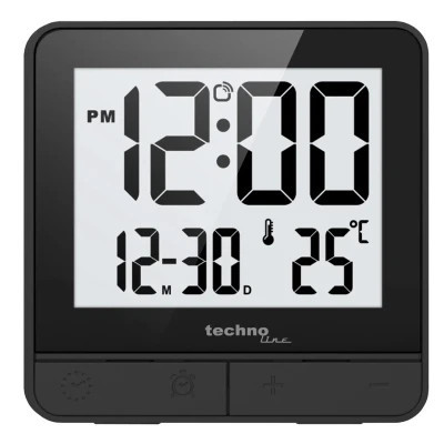 Настільний годинник Technoline WT375 Black (DAS302469) Вінниця - фото 2