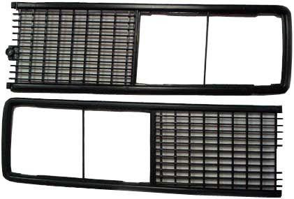 Решетка 2106 черная (к-кт 2 шт) радиатора Мукачево - изображение 3