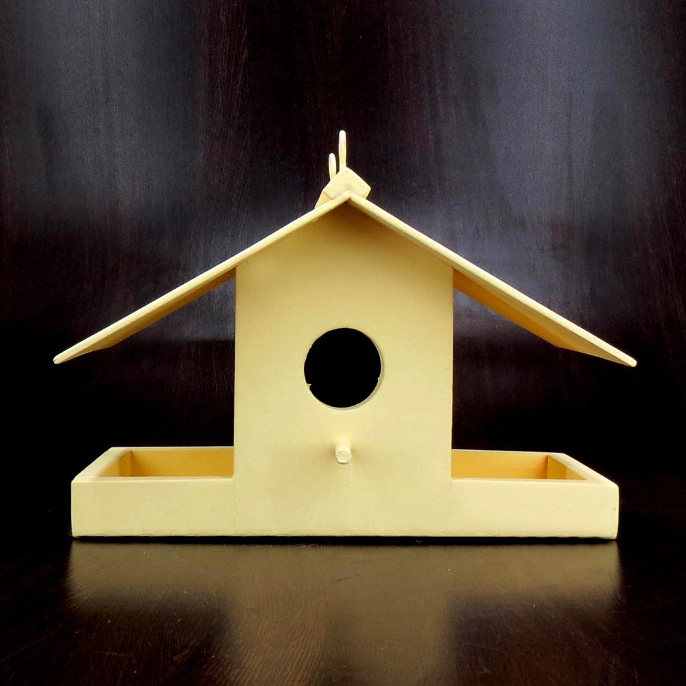 Кормушка со скворечником 