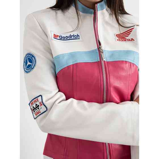 Женская куртка Formula 1 Street Racing Эко-кожа синтепон (размер XL) Киев