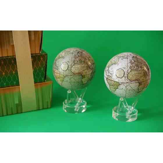 Гиро-глобус Solar Globe Mova Terra Incognitta 11.4 см Белый Киев