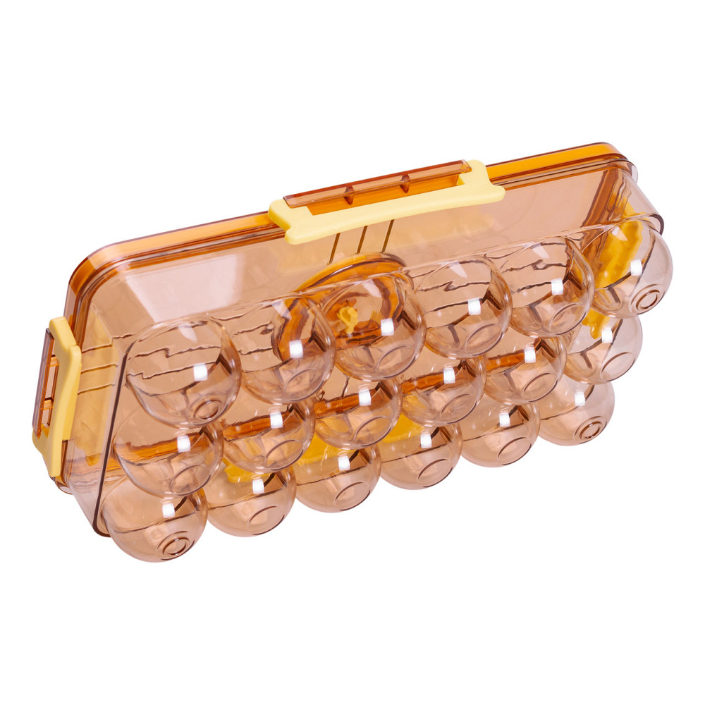 Yiwu Лоток для яєць пластиковий на 18 комірок 32.5х18х8 см Коричневий HP-27-1 Киев - изображение 8