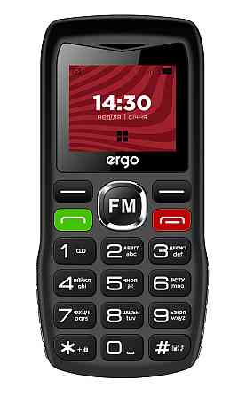 Мобільний телефон ERGO R182 Dual Sim Black (7137268) Київ