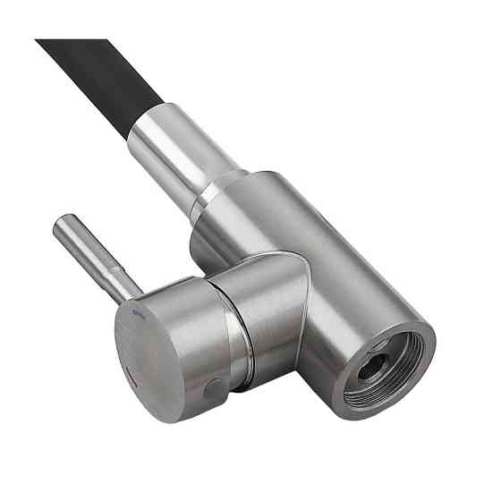 Кухонний змішувач Armata SUS-011 Refl.Black з чорним силіконовим виливом (CH6480) Харків