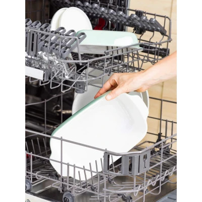 Форма для випікання KitchenAid з кришкою керамогранітна 3,8 л Фісташкова (CC007426-001) Вінниця - фото 9