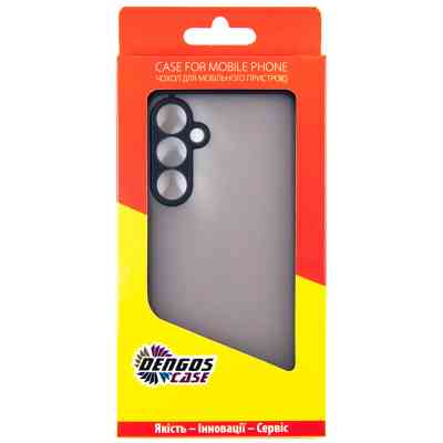 Чехол для мобильного телефона Dengos Matte Samsung Galaxy S23 FE (black) (DG-TPU-MATT-131) Винница