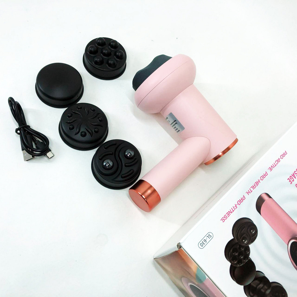 Массажер от сети для снятия напряжения Deep Rolling Massager, Спортивный массажер для спины DI-96 Львов - изображение 14