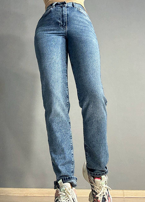 Джинси жіночі Its Basic 3137 SLIM FIT базові по фігурі сині, синій, 42, 42, 85 см, 110 см Київ - фото 17