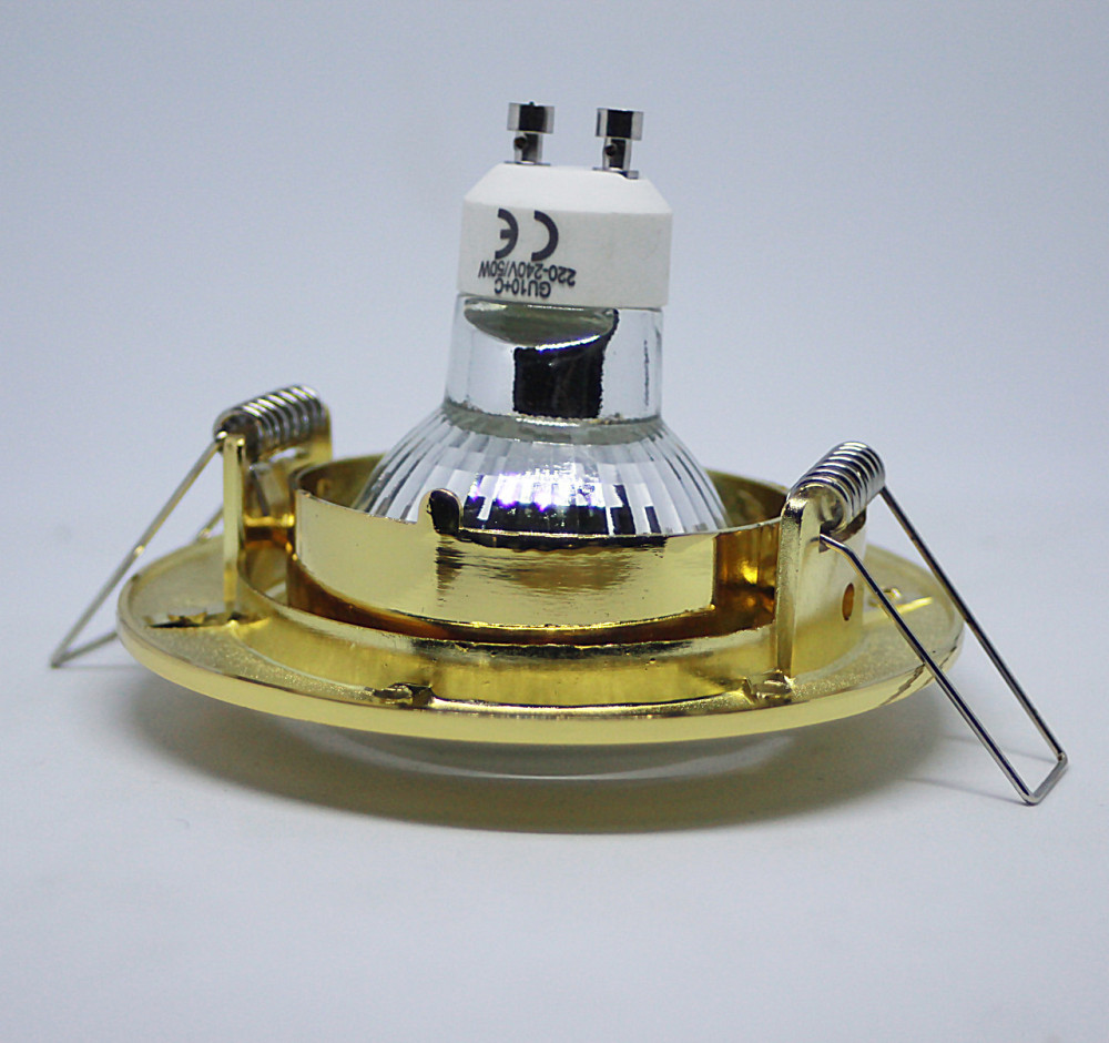 Спот - встраиваемый светильник 1хGU10х50W, золото, L6091  поворотный Днепр - изображение 3