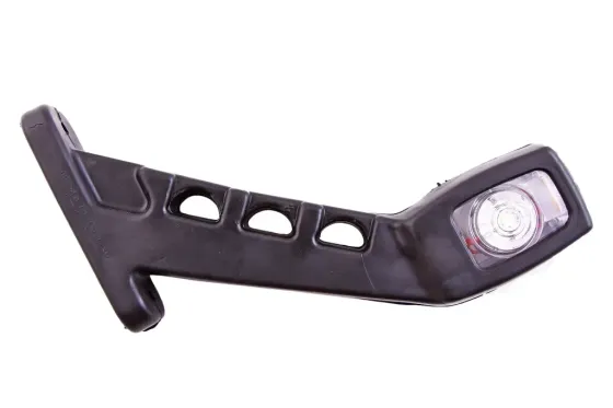 Габаритний бічний ріжок 19см диодовий косою червоний/білий/ оранжевий Вінниця