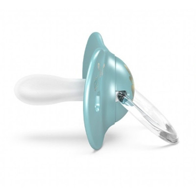 Пустышка Suavinex Gold Edition физиологическая, +18 мес. голубая (307862) Винница - изображение 2