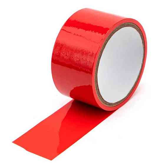 Скотч для бондажу - Червоний - Садо-мазо Вінниця