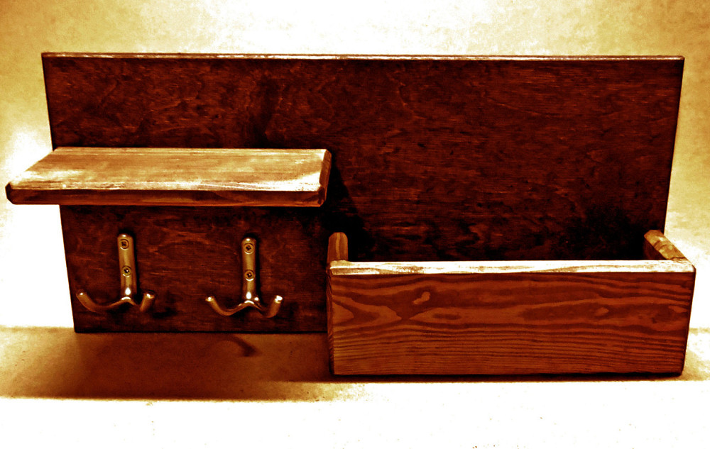 Ключниця дерев'яна "Конуї" латте Миколаїв - фото 2