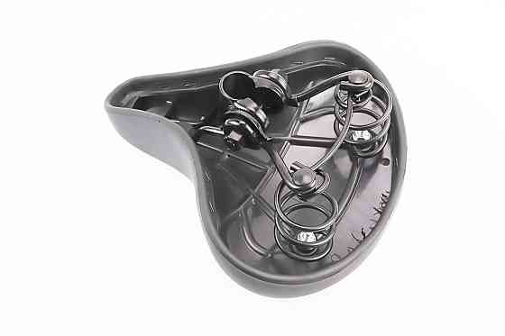 Сидіння ХВЗ 245x210мм, чорне CROSSRIDE BSK-017 Киев