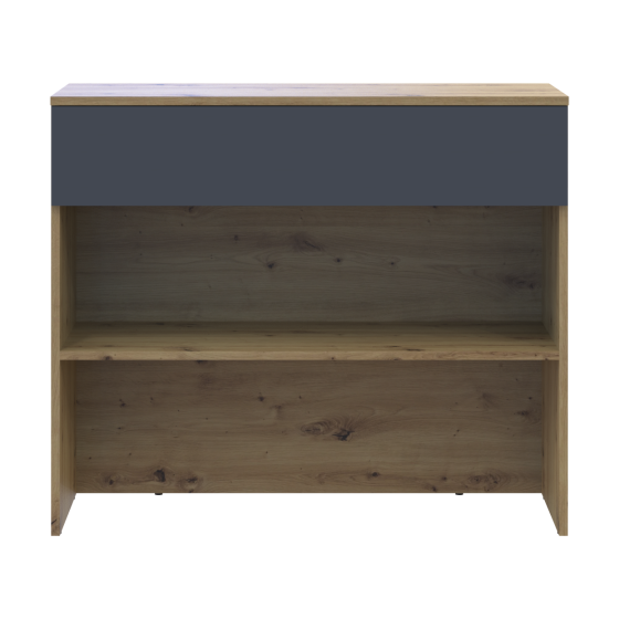 Тумба для обуви Doros Сплит 94х39х80 см Дуб артизан/Графит (DRS-011461) Днепр