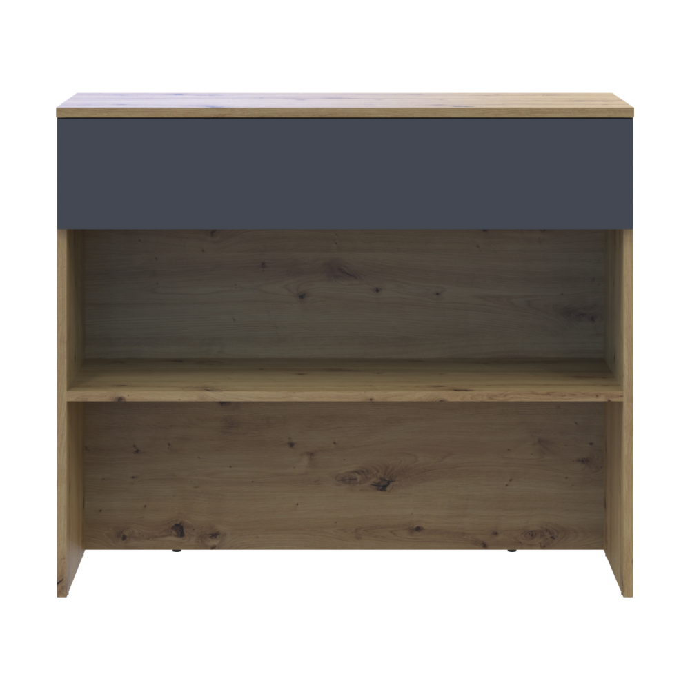 Тумба для обуви Doros Сплит 94х39х80 см Дуб артизан/Графит (DRS-011461) Днепр - изображение 3