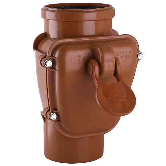 Зворотній клапан VSplast 110 зовнішня каналізація Киев