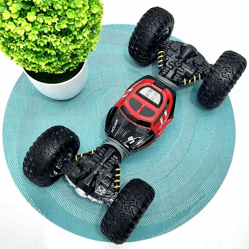 Машина трюкова Limo Toy перевертень всюдихід на радіокеруванні гумові колеса Червона (M 5507) Чернигов - изображение 3