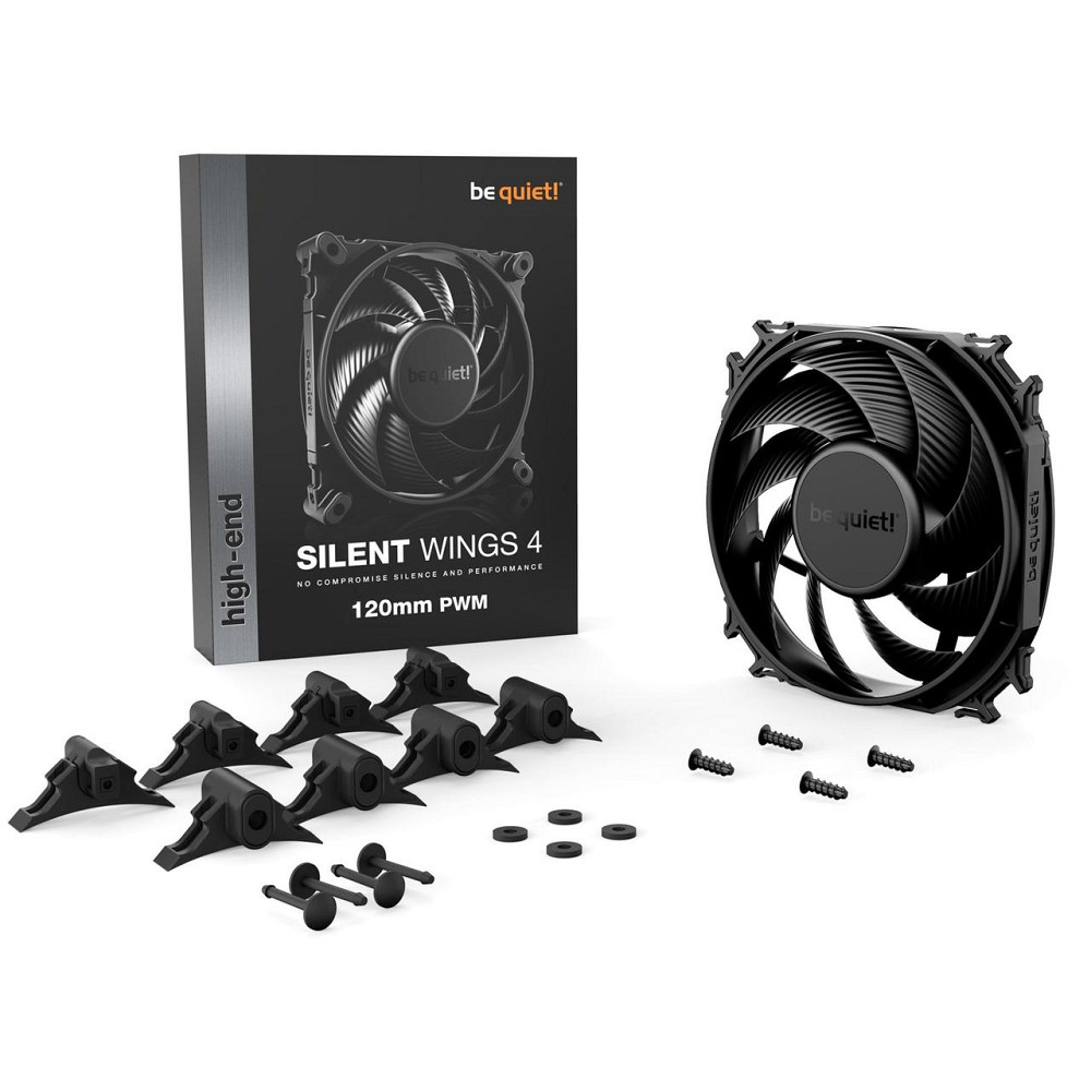 Вентилятор be quiet! Silent Wings 4 120mm PWM Black (BL093) ( 26884 ) Харьков - изображение 4