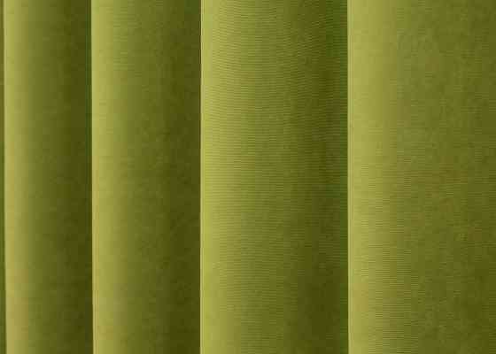 Шторна тканина мікровелюр Petek колір салатовий 1500ш Київ