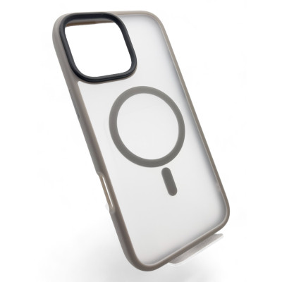 Чехол для мобильного телефона BeCover Metal Buttons Case (MagSafe) для Apple iPhone 16 Pro Gray (712098) Винница - изображение 2