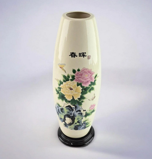 Ваза фарфоровая китайская Пионы Киев - изображение 1