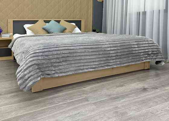 Плед 200х230 см (+-10см) на овчине 