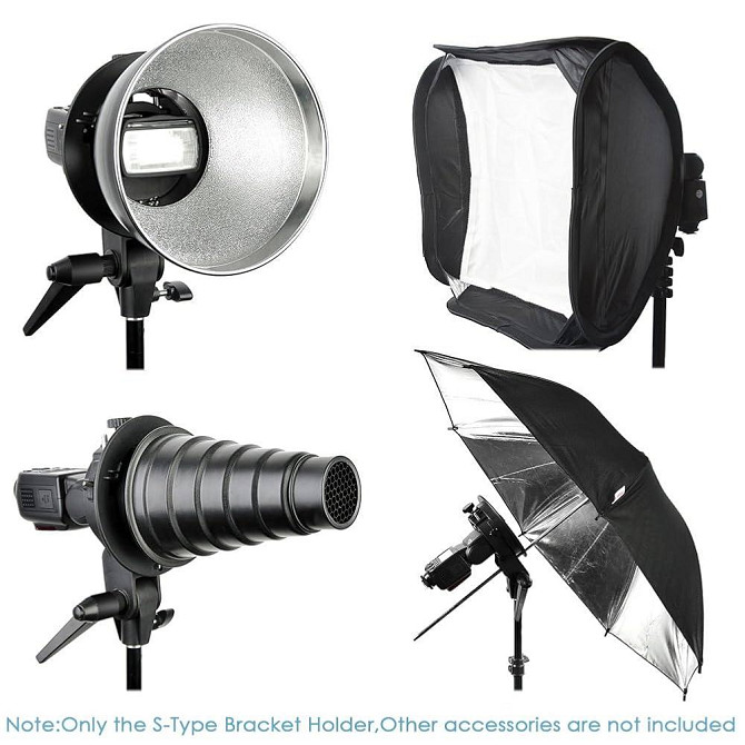 Кріплення-тримач для спалаху NEEWER S-Type Speedlite Луцьк - фото 4