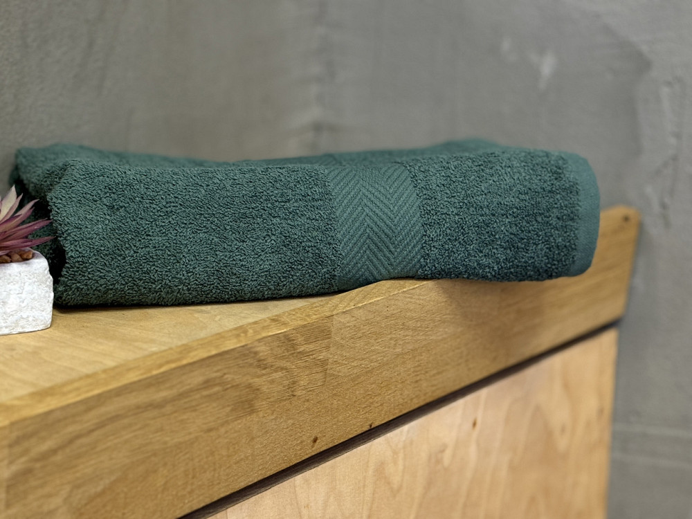 Ecotton Рушник Ecotton 70х130 см махровий зеленого кольору Green Киев - изображение 3