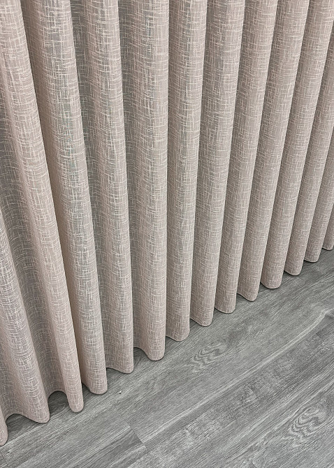 Тюль лен однотонный, коллекция 