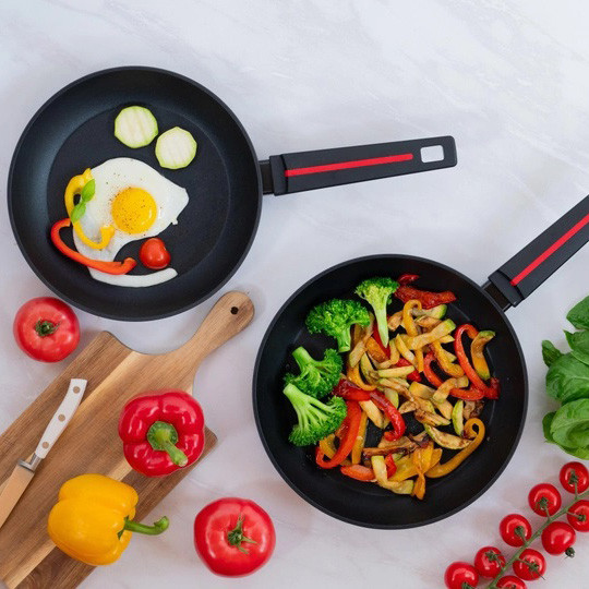 Практична сковорідка, Сковорода для любителів готувати, Сковорода антипригарна індукційна MW-32 Львів - фото 11