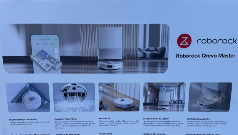 Робот-пилосос Roborock Qrevo Master Київ - фото 2