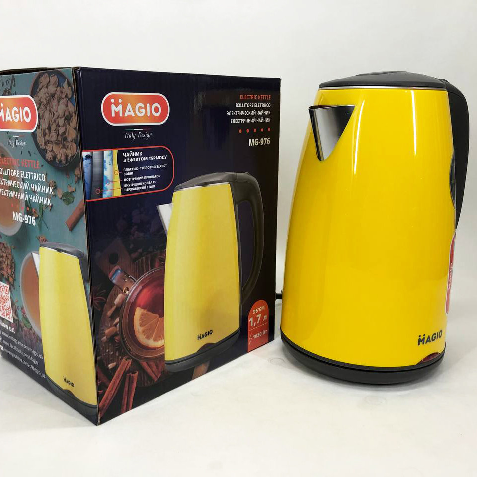 Надежный хороший электрический чайник, Домашний чайник качественный Тихий GZ-92 Львов - изображение 1