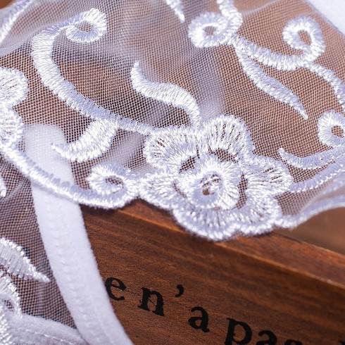 Трусы женские с дыркой белые - размер универсальный, резинка тянется до 90см Киев - изображение 3